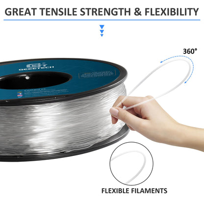 Geeetech - TPU Transparant (1.75mm - 1kg)