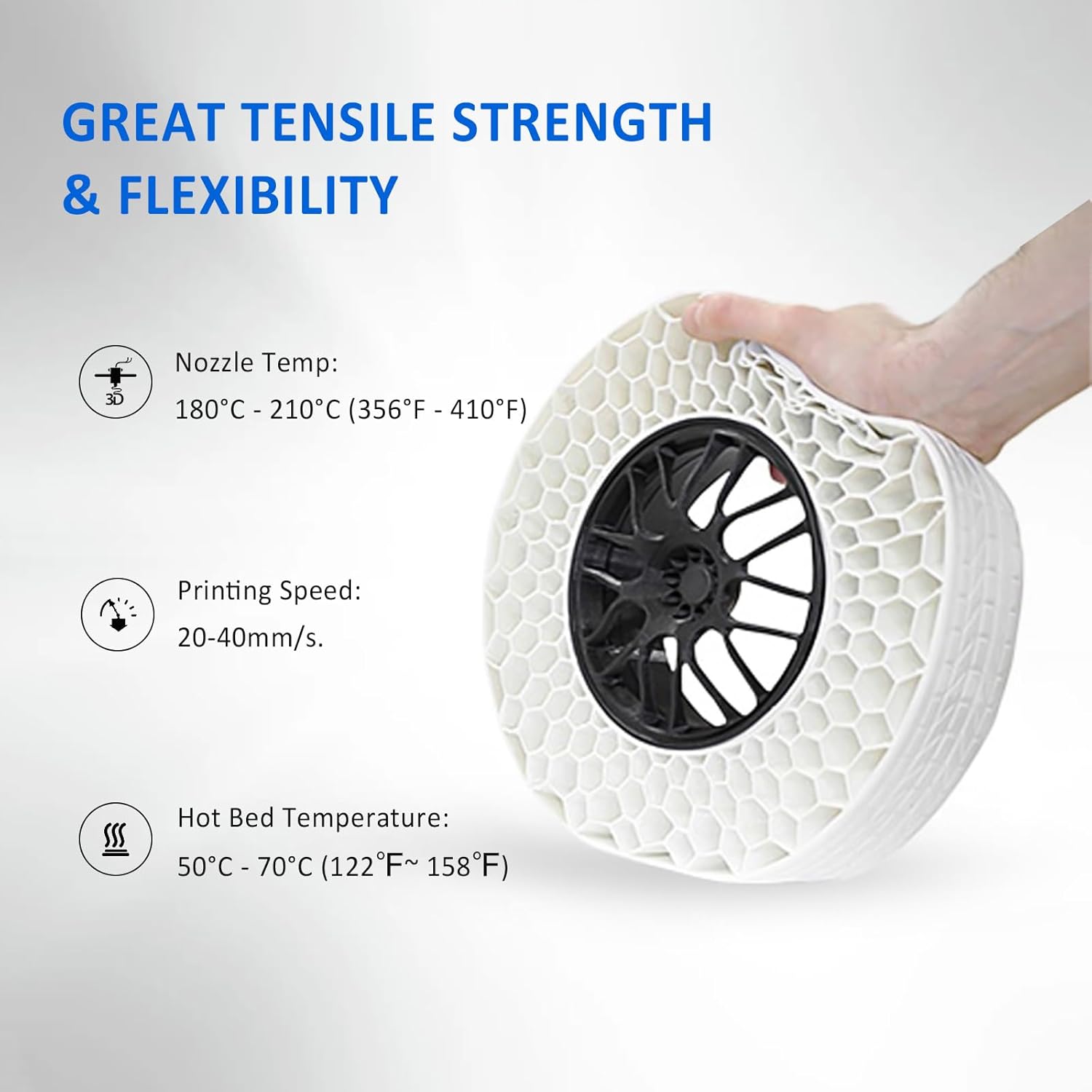 Geeetech - TPU Red (1.75mm - 1kg)