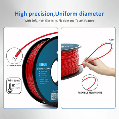 Geeetech - TPU Red (1.75mm - 1kg)