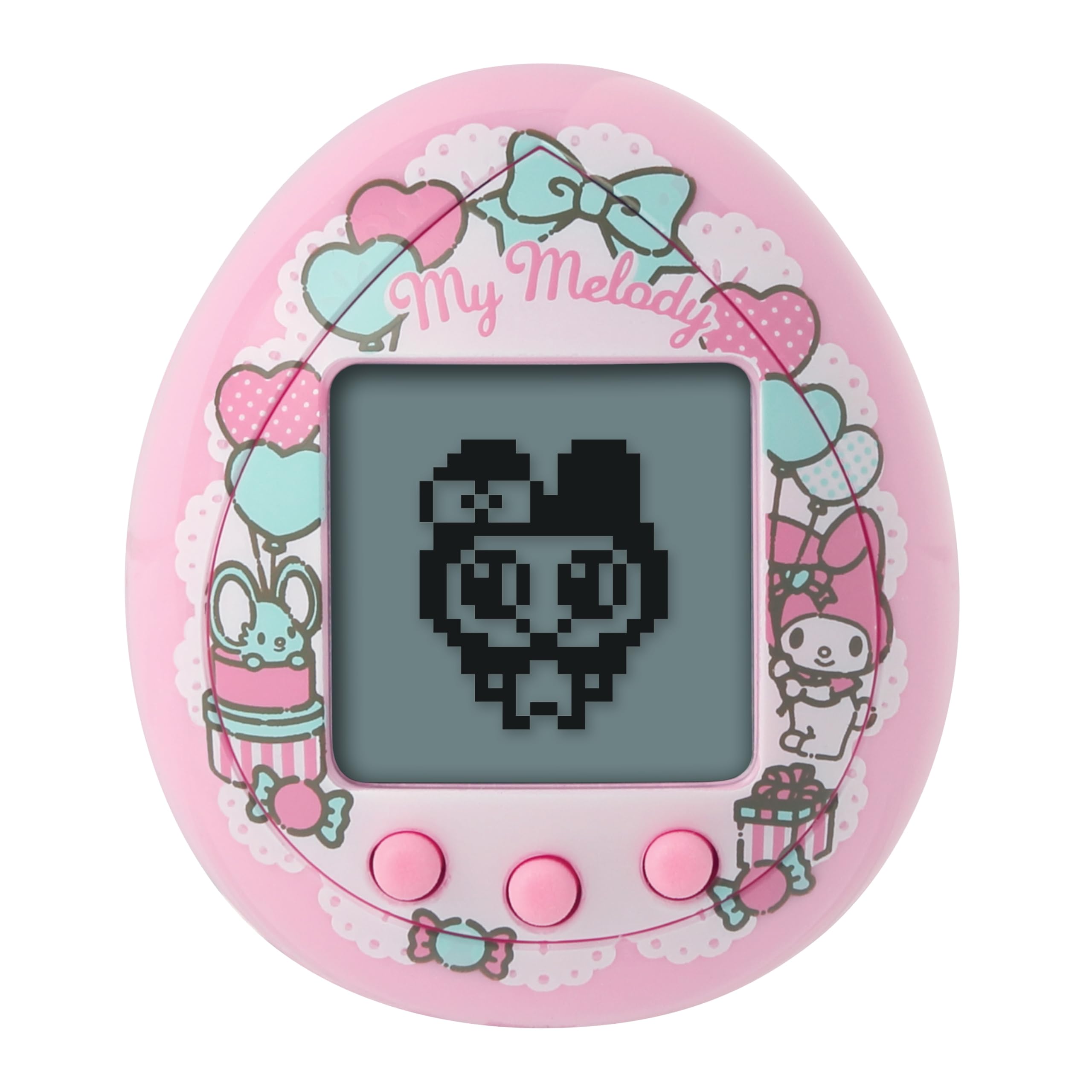 TAMAGOTCHI Nano Sanrio My Melody Version | My Melody Electronic Pets For Kids Or Adults | Hand Held Games Machine 90s Gifts | Retro Cyber Pet 90s Toys