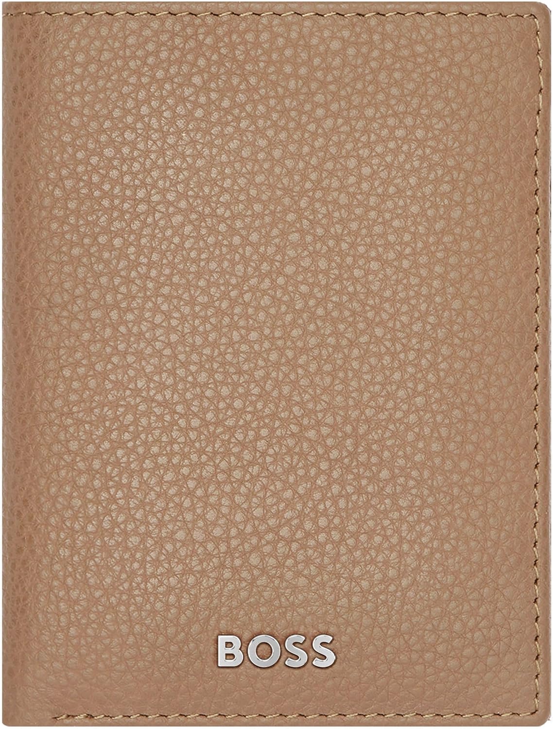 Classic Grained Triple Card Holder, beige, 16.2, Classic