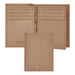 Classic Grained Triple Card Holder, beige, 16.2, Classic