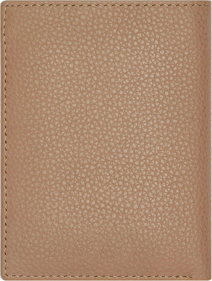 Classic Grained Triple Card Holder, beige, 16.2, Classic