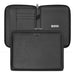 Hugo Boss A5 Conference Folder Monogram Zipped Black