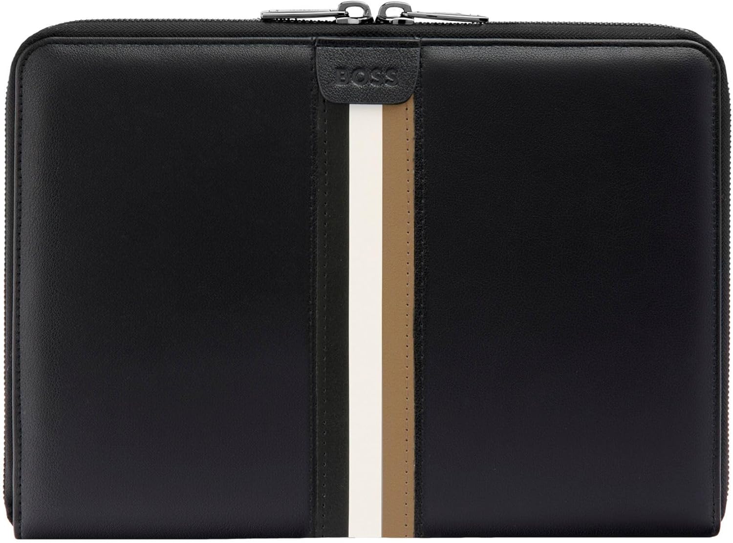 HUGO BOSS Writing Folder Iconic Conference Folder Black
