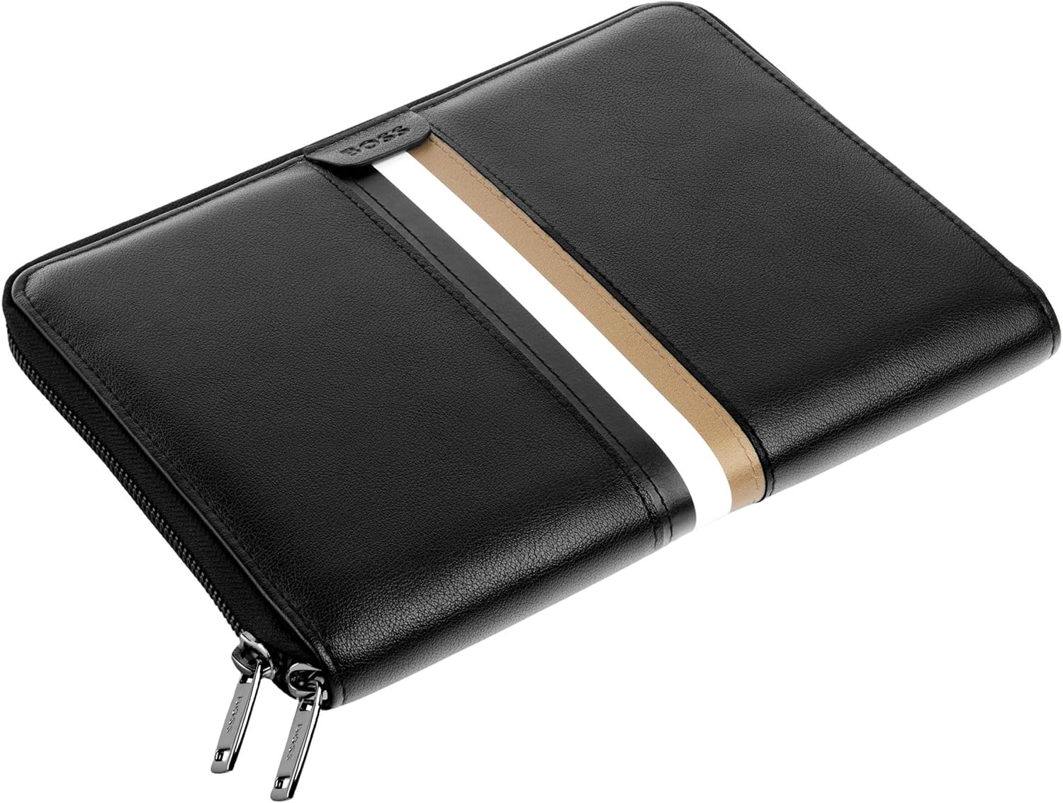 HUGO BOSS Writing Folder Iconic Conference Folder Black