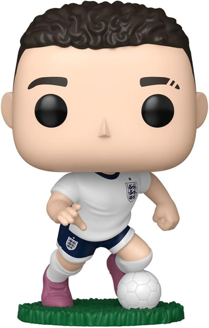 Funko POP! Football: England - Phil Foden - Figura in vinile da collezione - Idea regalo - Prodotto ufficiale - Giocattoli per bambini e adulti - Modello di figura per collezionisti ed esposizione