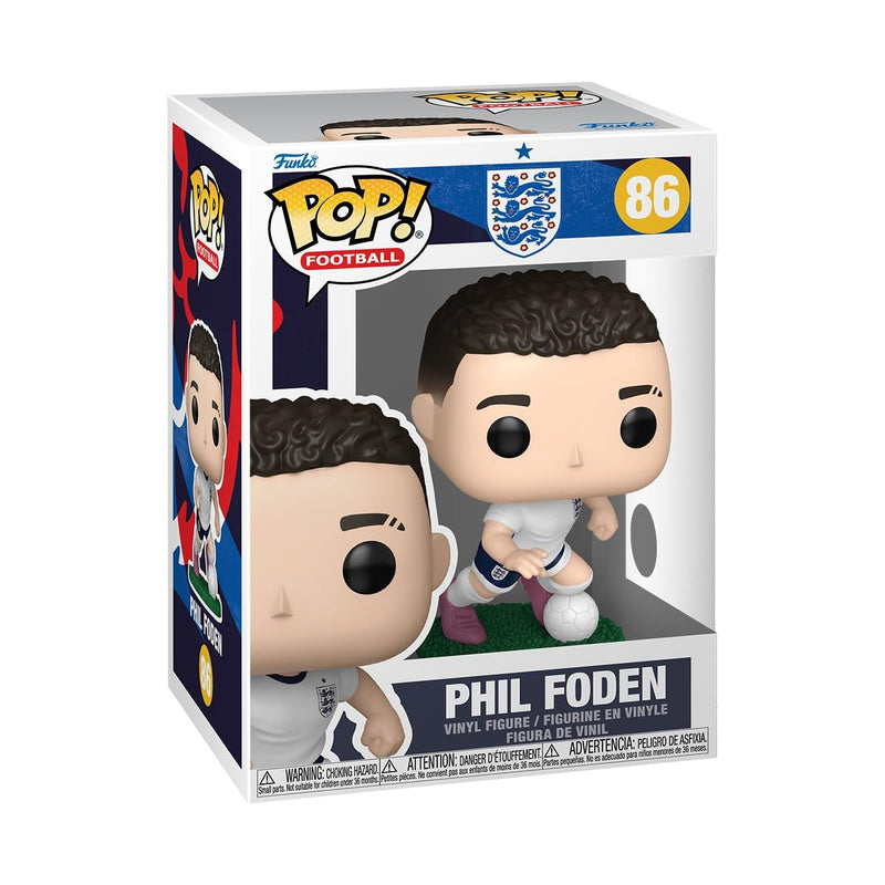 Funko POP! Football: England - Phil Foden - Collectable Vinyl Figure - Gift Idea - Official Merchandise - Toys For Kids & Adults - Model Figure for Collectors and Display