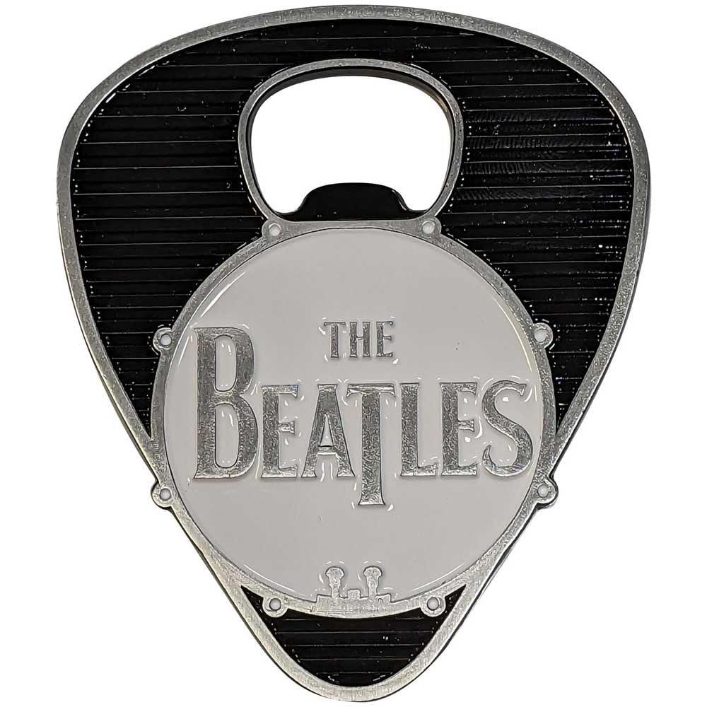 Beatles - The - The Beatles Bottle Opener: Drum Logo Plectrum