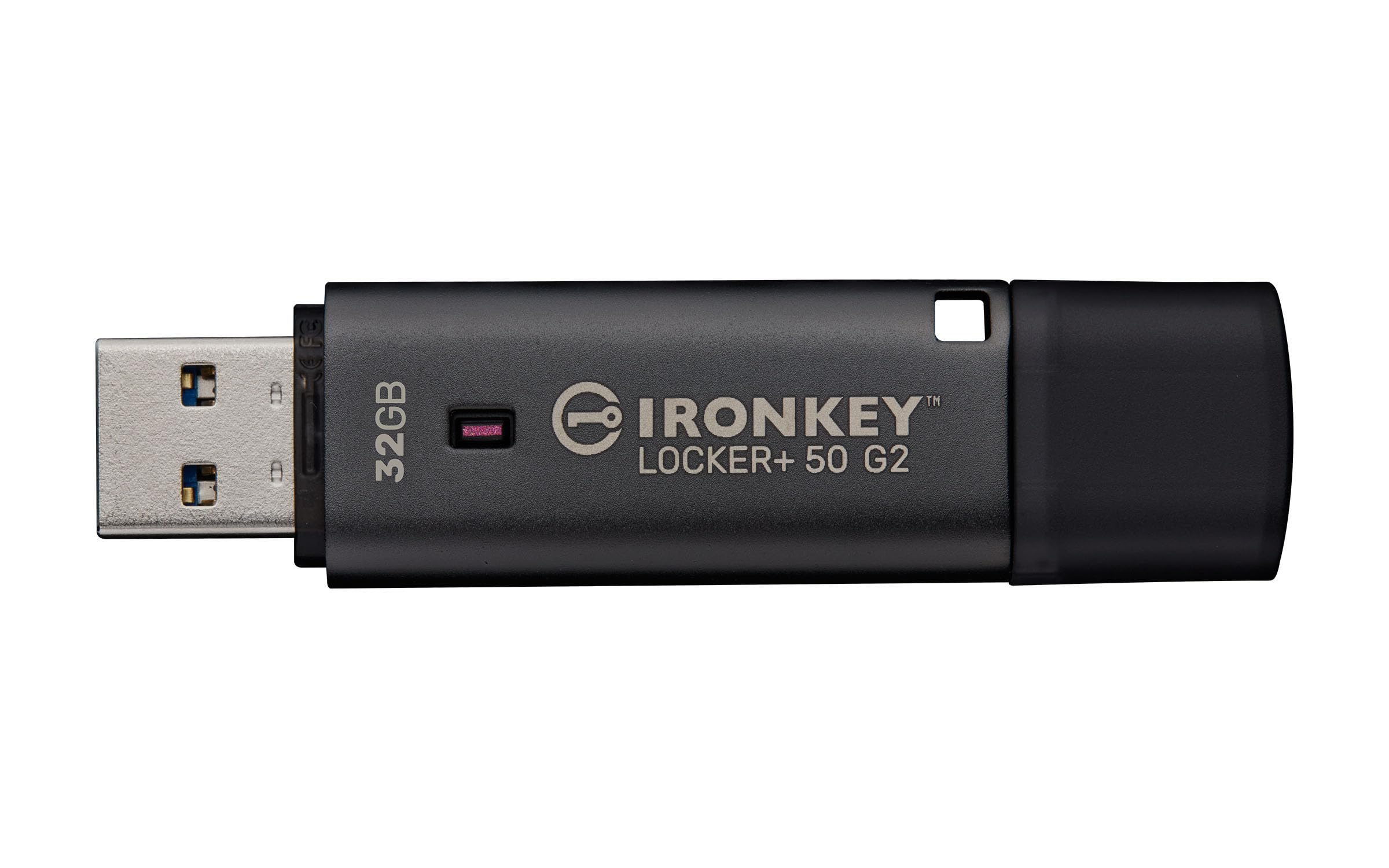 Kingston Technology IronKey 32GB Locker Plus 50 G2, FIPS 197, AES-256 (32GB IRONKEY LOCKER PLUS 50 G2