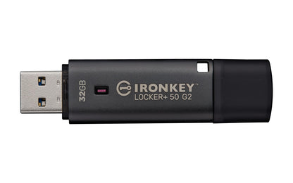 Kingston Technology IronKey 32GB Locker Plus 50 G2, FIPS 197, AES-256 (32GB IRONKEY LOCKER PLUS 50 G2