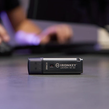 Kingston Technology IronKey 32GB Locker Plus 50 G2, FIPS 197, AES-256 (32GB IRONKEY LOCKER PLUS 50 G2