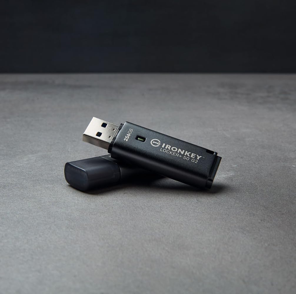 Kingston Technology IronKey 32GB Locker Plus 50 G2, FIPS 197, AES-256 (32GB IRONKEY LOCKER PLUS 50 G2