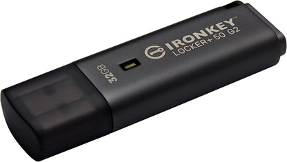 Kingston Technology IronKey 32GB Locker Plus 50 G2, FIPS 197, AES-256 (32GB IRONKEY LOCKER PLUS 50 G2
