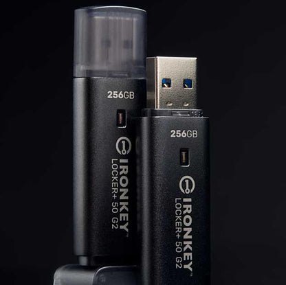 Kingston Technology IronKey 32GB Locker Plus 50 G2, FIPS 197, AES-256 (32GB IRONKEY LOCKER PLUS 50 G2