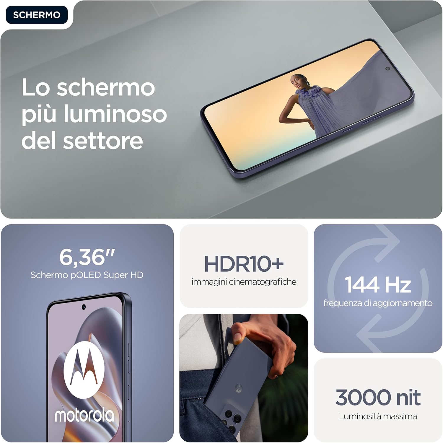 Moto Edge 60 Neo 8/256 Grisaille