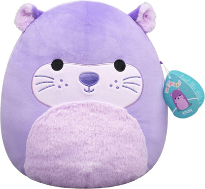 Squishmallows SQCR09492 - Whitty der lila Seeotter 30 cm, offizielles Jazwares Plüsch, superweiches Kuscheltier