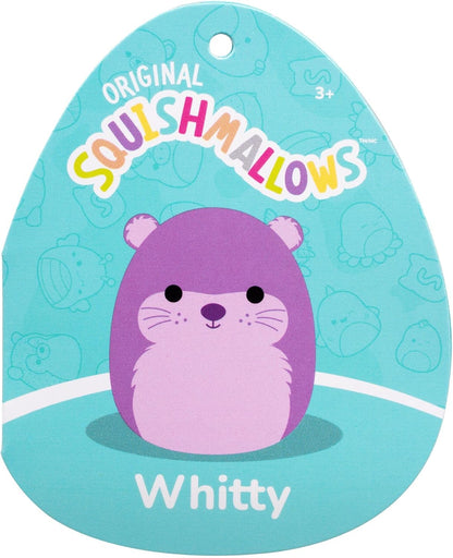 Squishmallows SQCR09492 - Whitty der lila Seeotter 30 cm, offizielles Jazwares Plüsch, superweiches Kuscheltier