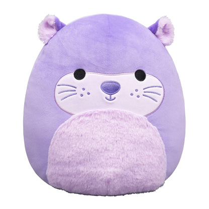 Squishmallows SQCR09492 - Whitty der lila Seeotter 30 cm, offizielles Jazwares Plüsch, superweiches Kuscheltier