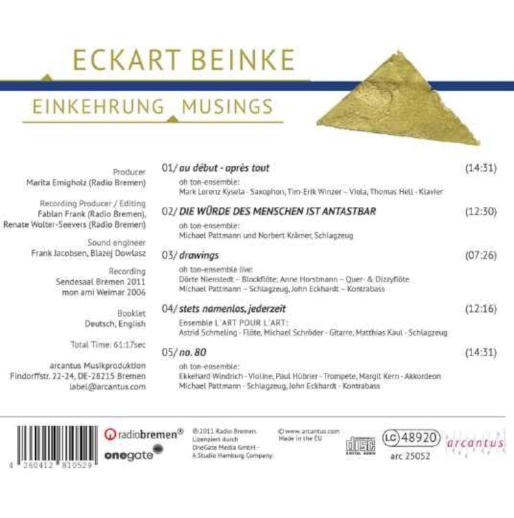 Eckart Beinke: Einkehrung - Musings