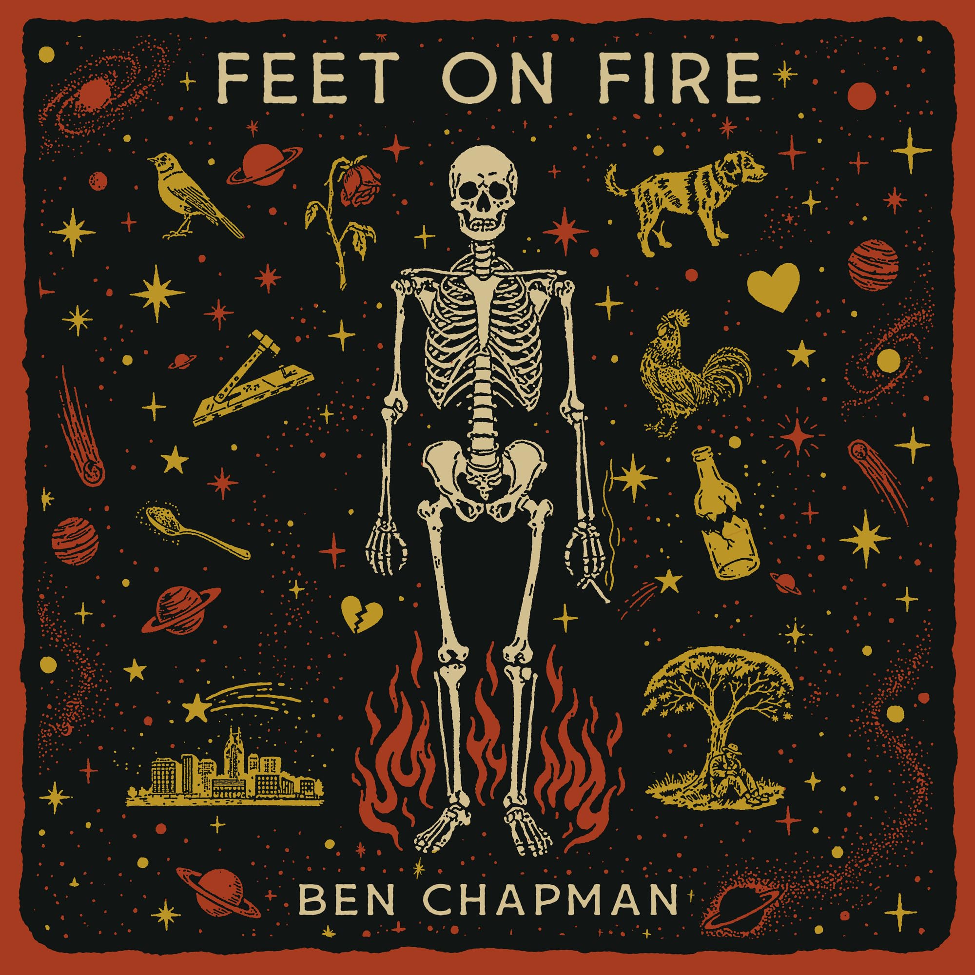 FEET ON FIRE