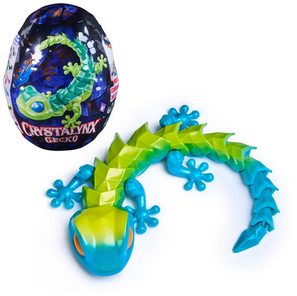 Gecko, 22.8 cm Collectible Articulated Gecko Toy Figure for Kids & Adults, Blind Box, Fidget Toys for Home Office & Desk Decor (Styles May Vary)