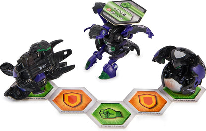BAKUGAN Legends Starter Pack 3-Pack, Sairus Ultra with Auxillataur and Cycloid, Collectible Action Figures, Ages 6 and Up
