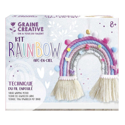 Graine Creative - Graine Macram Regenboog Knoopset