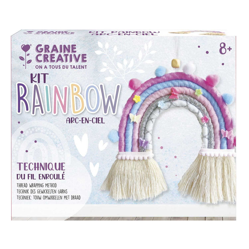 Graine Creative - Graine Macram Regenboog Knoopset