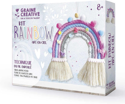 Graine Creative - Graine Macram Regenboog Knoopset
