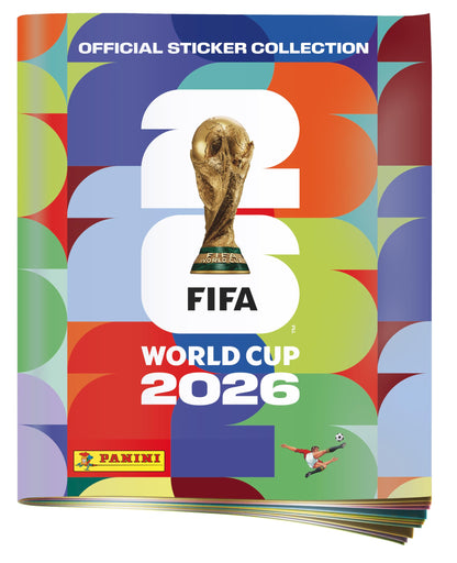 Panini FIFA Wereldbeker 2026 Stickeralbum, Multicolor