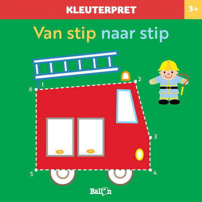 Standaard Uitgeverij - Kleuterpret Van Stip Naar Stip 3+
