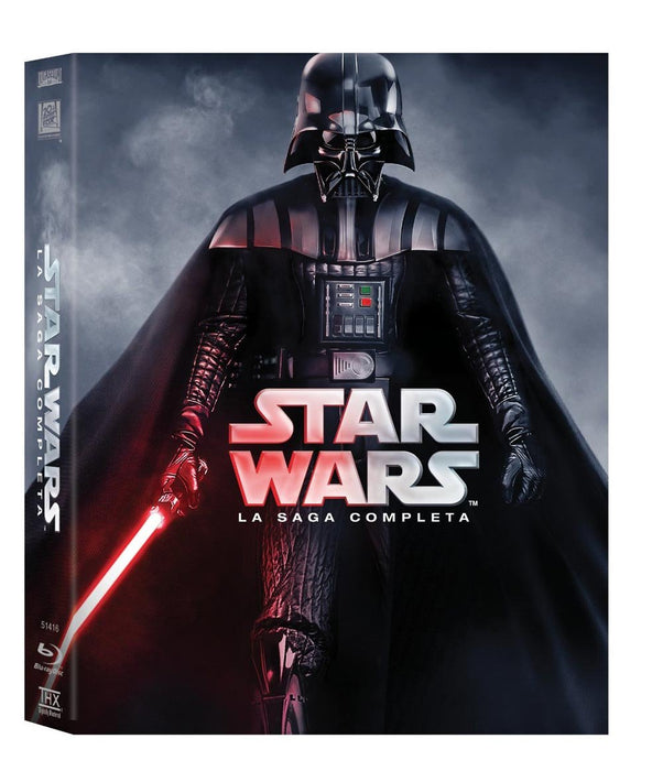 star wars - la saga completa (9 blu-ray) box set BluRay Italian Import