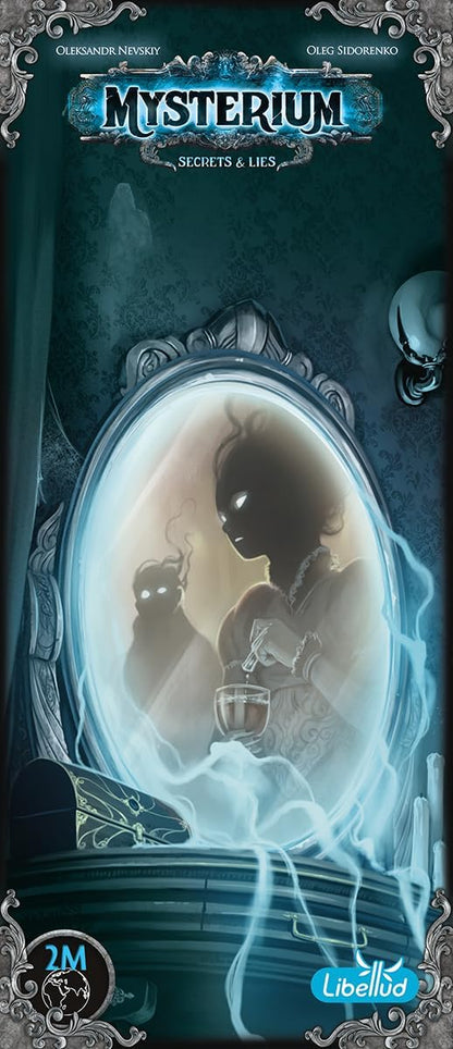 Asmodee | Mysterium Refresh: Secrets & Lies | Board Game Expansion | Ages 10+ | 2-7 Players | 40+ Minutes Playing Time