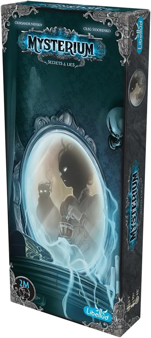 Asmodee | Mysterium Refresh: Secrets & Lies | Board Game Expansion | Ages 10+ | 2-7 Players | 40+ Minutes Playing Time