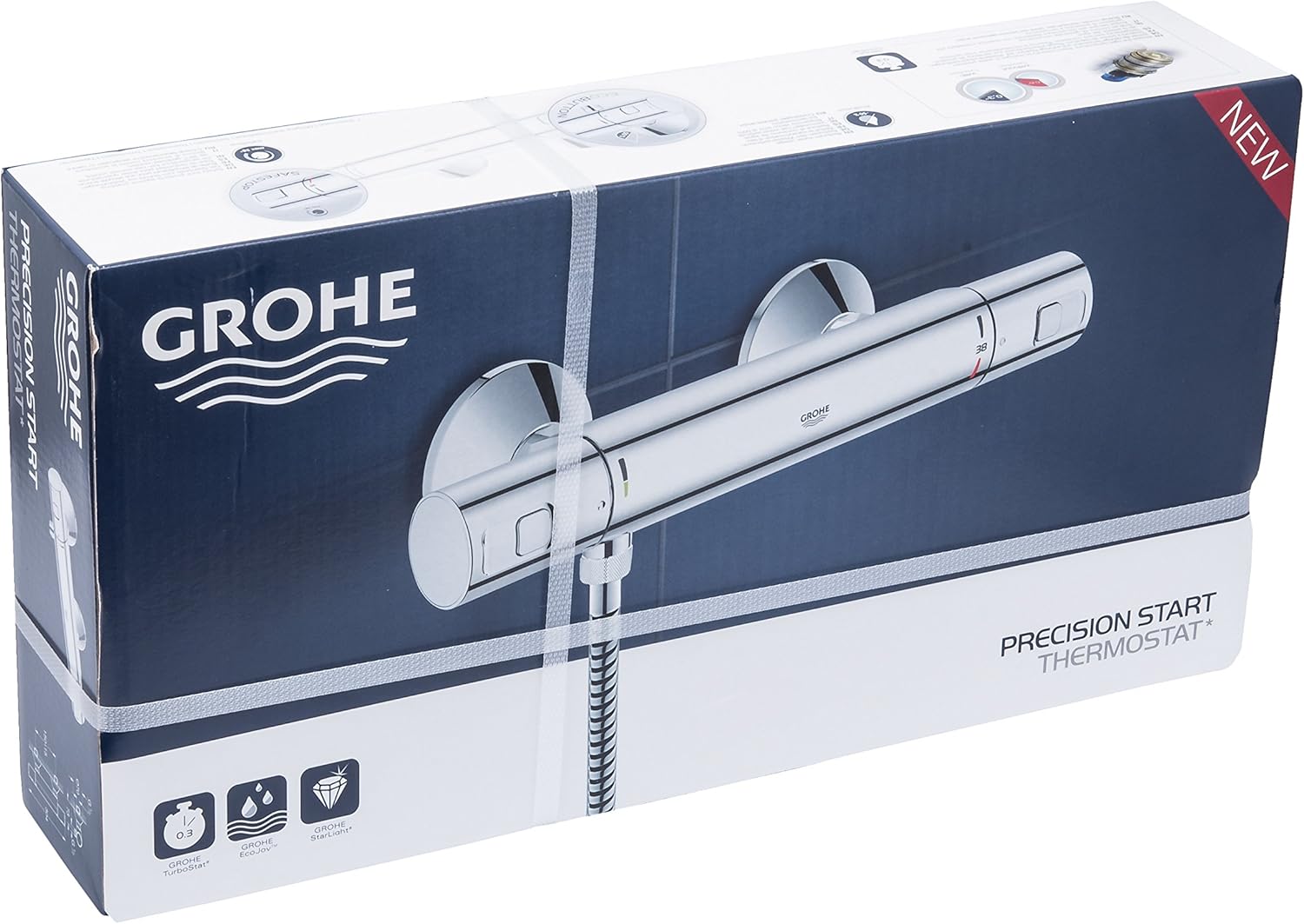 Grohe Precision Start Thermostatische Douchekraan - 15 Cm Hartafstand - 34594000