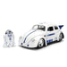 Jada Toys Star Wars Auto R2-D2 VW Drag Beetle (Ca. 19 cm) – Modellauto aus Metall im Maßstab 1:24 mit Die-Cast Figur, für Sammler & Kinder ab 8 Jahren, offiziell lizenziert