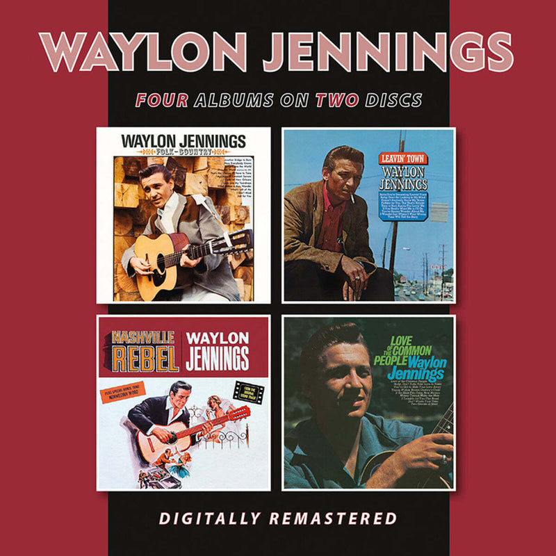Folk-country/Leavin' Town/Nashville Rebel/Love of the Common...: Four Albums On Two Discs