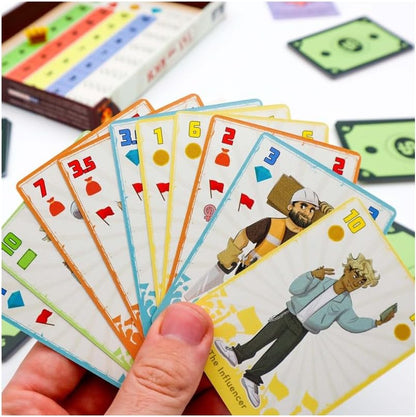 Matagot Tax The Rich | Strategic Fold Game | Auctions, Alliances & Social Cards | Tactical Card Game