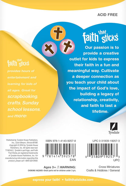 Cross Miniatures Stickers (Faith That Sticks