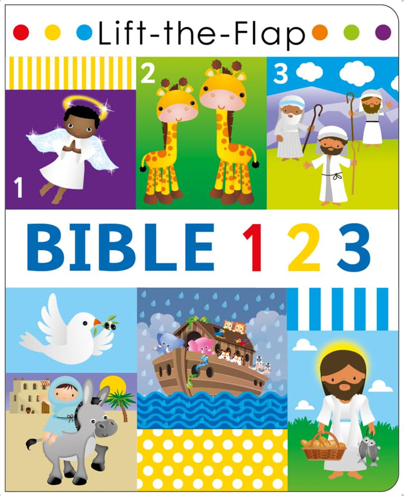 Bible 123 - Lift the Flap Activity Kids Books - Childrens Books, Toddler Books