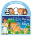 Carry Along First Bible Stories for Boys (Board Book) — Toddler Bible Storybook with Handle, Faith-Based Gift for Boys