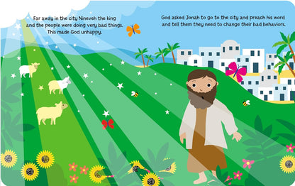 JONAH AND THE WHALE (Padded boardbook with Handle