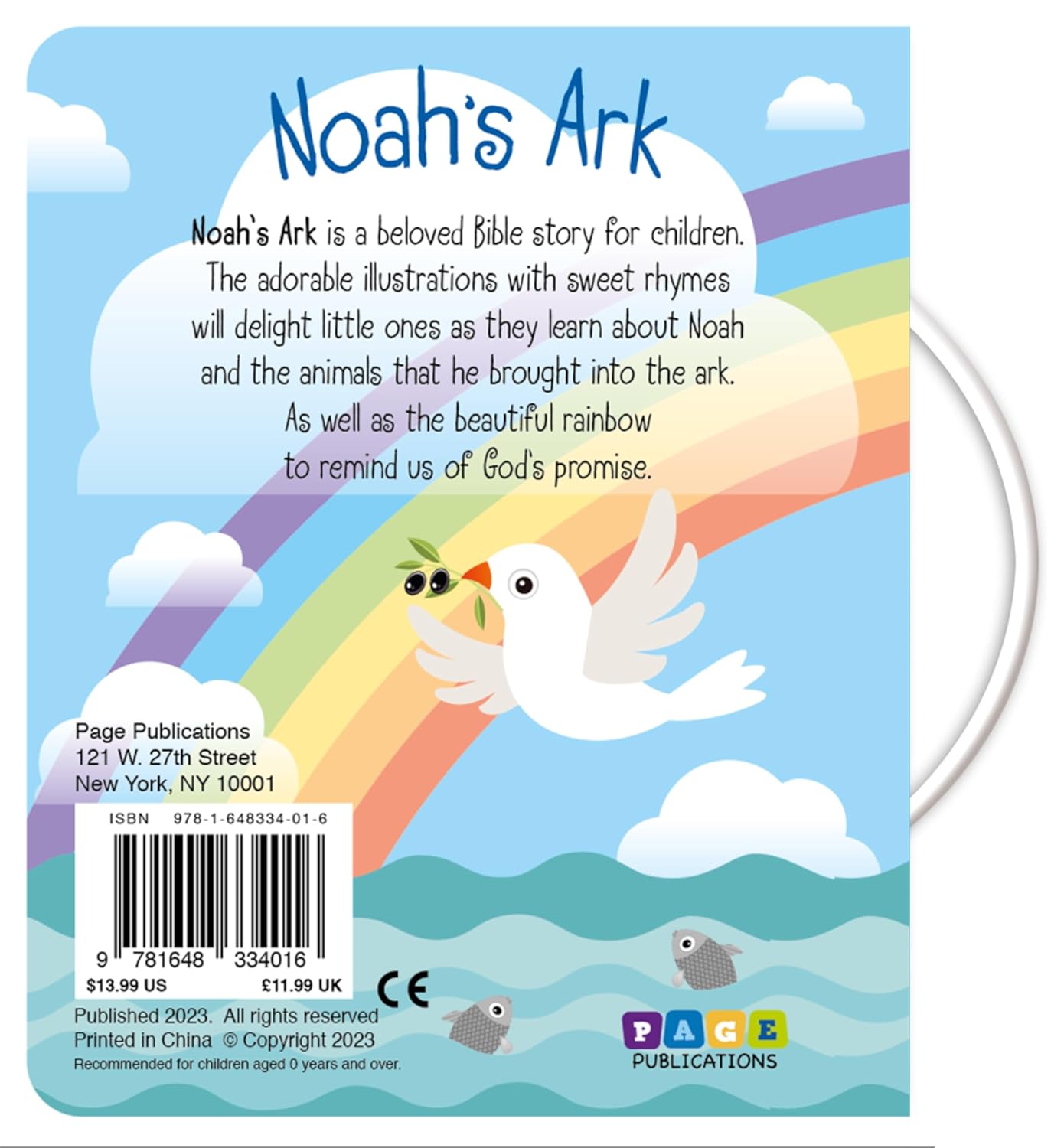 NOAH'S ARK (Padded board book with Handle