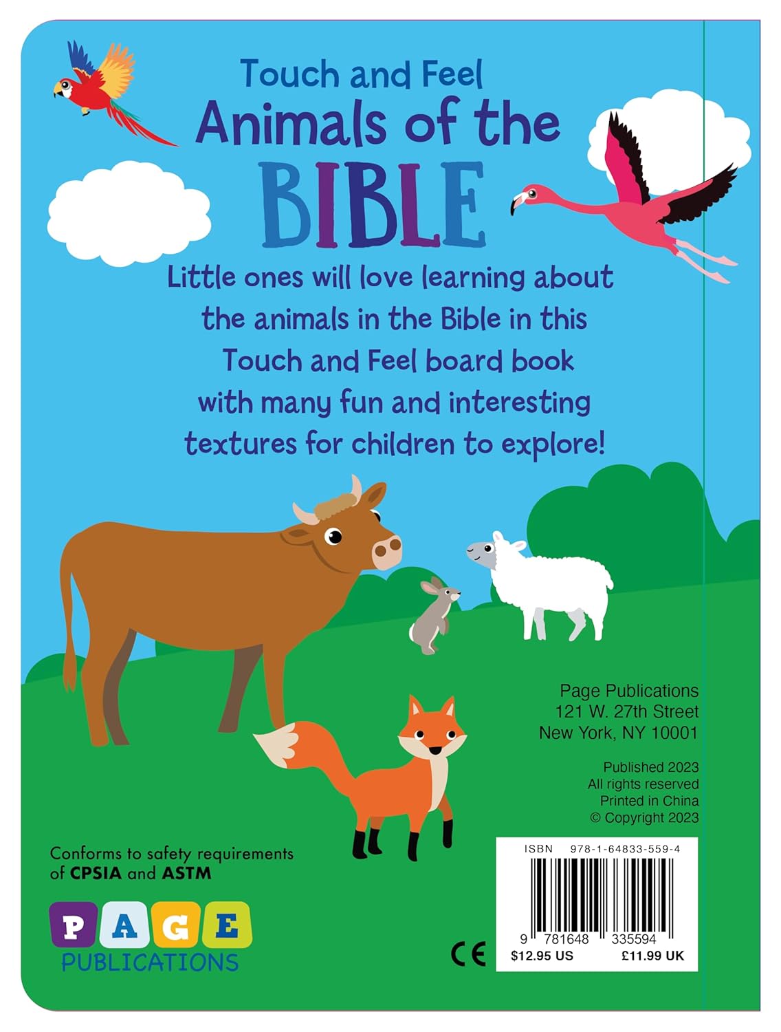 Animals of the Bible Touch and Feel