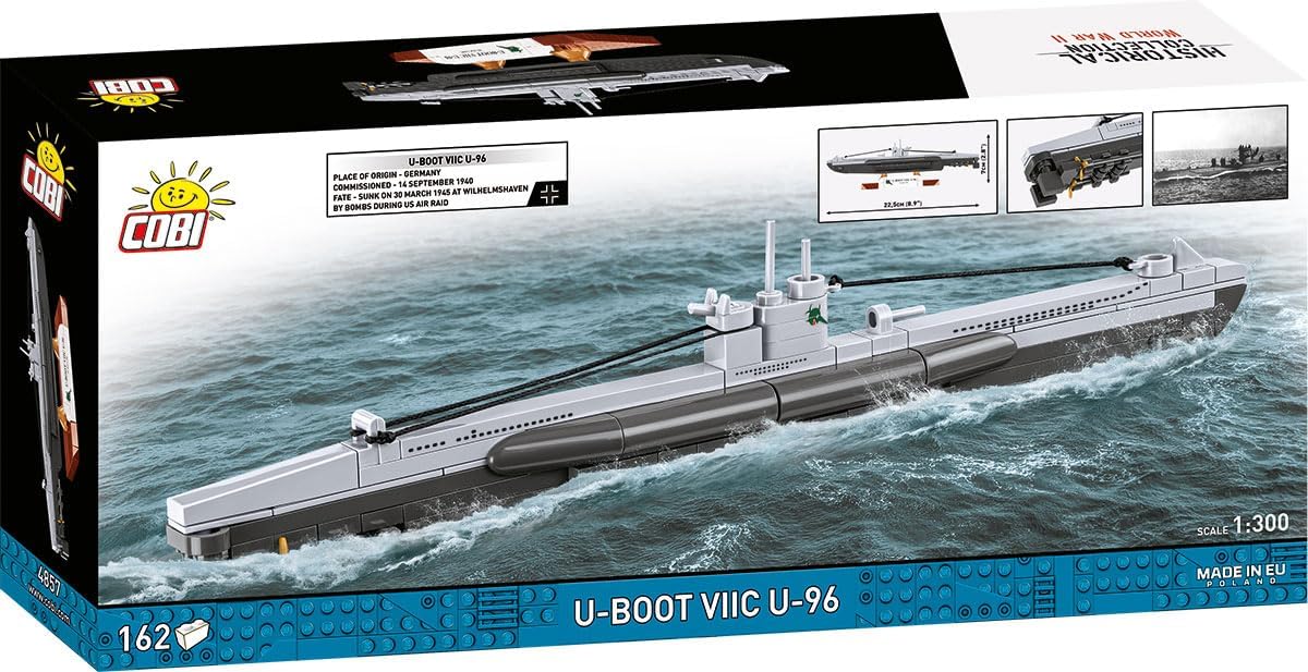 Cobi - World War II - U-Boat  VIIC U-96 162 pcs (Not For Sale In Hungary) /Toys