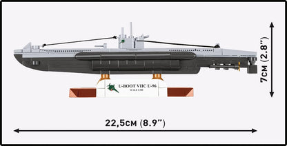 Cobi - World War II - U-Boat  VIIC U-96 162 pcs (Not For Sale In Hungary) /Toys