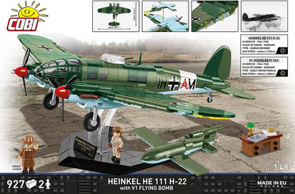 HEINKEL He 111 H-22 with V1 (Fieseler Fi 103) Scale 1:48