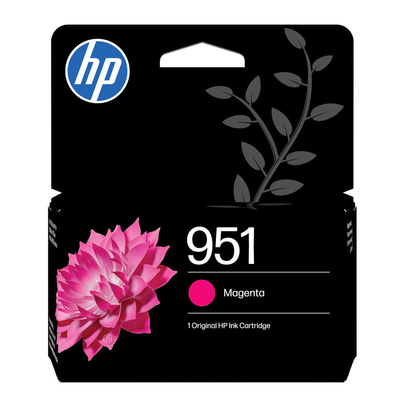 HP 951 Magenta Original Ink Cartridge (CN051AE) - Works OfficeJet Pro 251, 276, 8100, 8600, 8610, 8616, 8620, 8640, 276dw