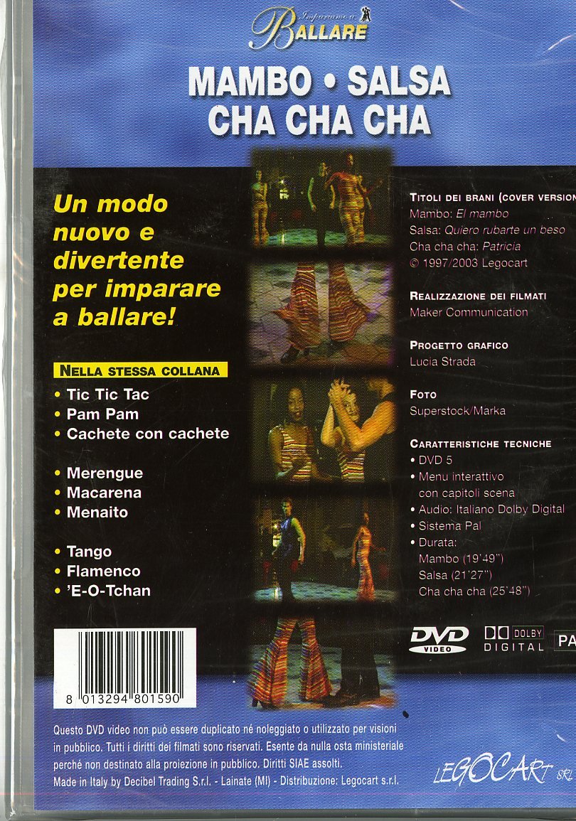 Impariamo A Ballare - Mambo / Salsa / Cha Cha Cha